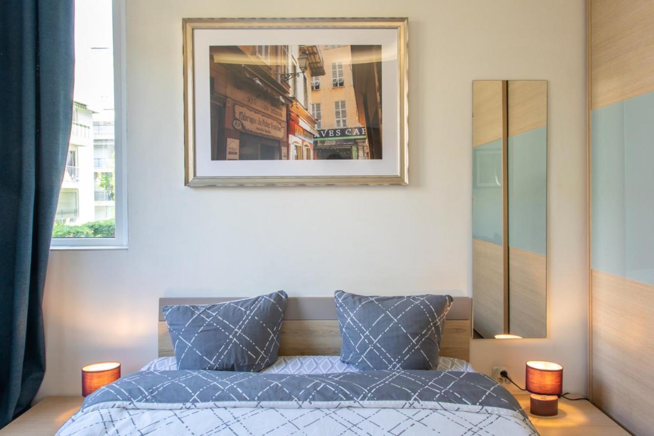 Boutique Apartment Nice Center Beach Free Parking Eksteriør bilde